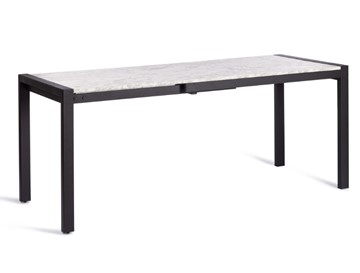 Кухонный стол раскладной SVAN (mod. 1011) ЛДСП+меламин/металл, 120+67х74х75, сосна/чёрный арт.19490 в Элисте - предосмотр 3