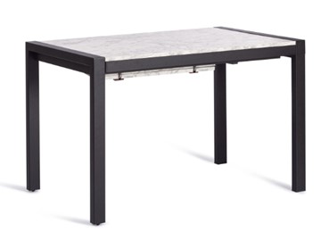 Кухонный стол раскладной SVAN (mod. 1011) ЛДСП+меламин/металл, 120+67х74х75, сосна/чёрный арт.19490 в Элисте - предосмотр 6