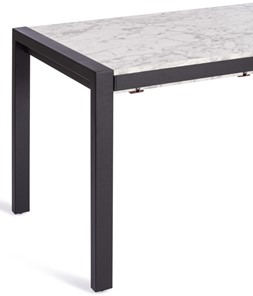 Кухонный стол раскладной SVAN (mod. 1011) ЛДСП+меламин/металл, 120+67х74х75, сосна/чёрный арт.19490 в Элисте - предосмотр 7