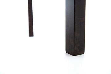Кухонный раздвижной стол Токио дерево №3 (стекло черное/черный) в Элисте - предосмотр 7