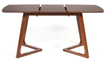 Кухонный стол раздвижной VAKU (Ваку) бук/мдф 80x120+40x75, Коричневый арт.13986 в Элисте - предосмотр 3