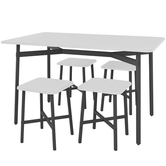Кухонный стол Кросс (белый) в Элисте - изображение 4