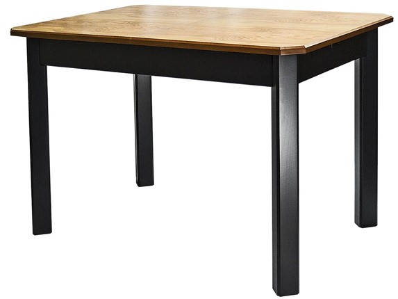 Кухонный стол Мариус М 80 (дуб-чёрный) в Элисте - изображение