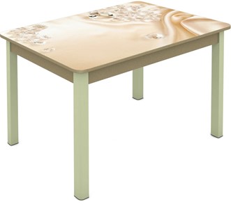 Обеденный стол Мюнхен исп. 1 ноги метал. крашеные №23 Фотопечать (Текстура №41) в Элисте