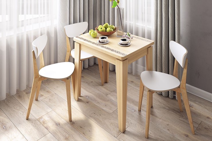 Кухонный стол раздвижной Фантазия, дуб сонома в Элисте - изображение 5