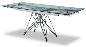 Обеденный раздвижной стол T-041 (140) прозрачный в Элисте - предосмотр 3