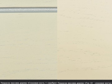 Кухонный стол раскладной Леонардо-1 исп. Круг 1000, тон 4 Покраска + патина (в местах фрезеровки) в Элисте - предосмотр 11