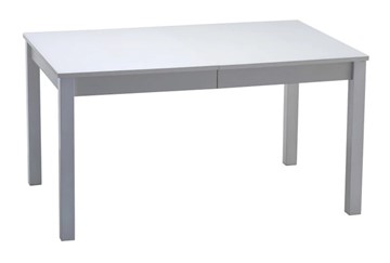 Раздвижной стол Нагано-2 стекло белое opti (хром-лак) 1 в Элисте