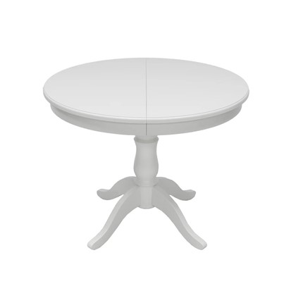 Кухонный стол раскладной Leset Луизиана 1Р (Белый) в Элисте - изображение