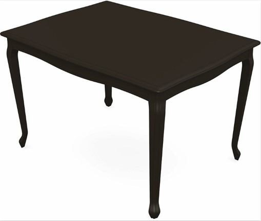 Кухонный раскладной стол Кабриоль 1400х800, тон 11 (Морилка/Эмаль) в Элисте - изображение
