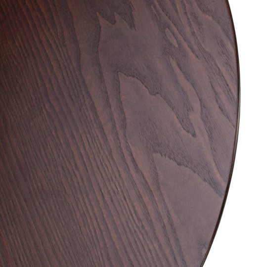 Кухонный стол Leset Top (Темный орех) овальный в Элисте - изображение 1