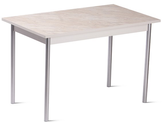 Стол для столовой, Пластик Саломе 0408/Металлик в Элисте - изображение
