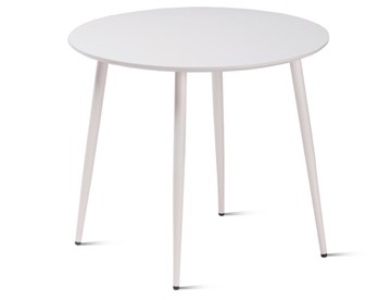 Обеденный стол Орфей.4, Пластик Clean Touch White Melatone/white myar в Элисте