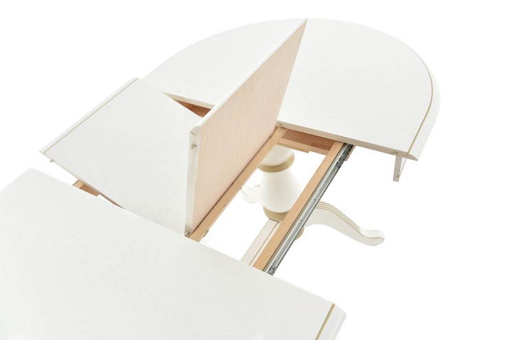 Кухонный раздвижной стол Фабрицио-2 исп. Овал 1200, Тон 12 (Морилка/Эмаль) в Элисте - изображение 3