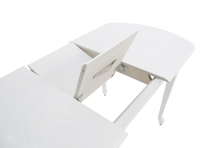 Кухонный раздвижной стол Прага исп.1, тон 2 Покраска + патина с прорисовкой (на столешнице) в Элисте - изображение 4