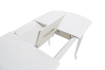 Кухонный стол раздвижной Прага исп.1, тон 40 Покраска + патина с прорисовкой (на столешнице) в Элисте - предосмотр 4