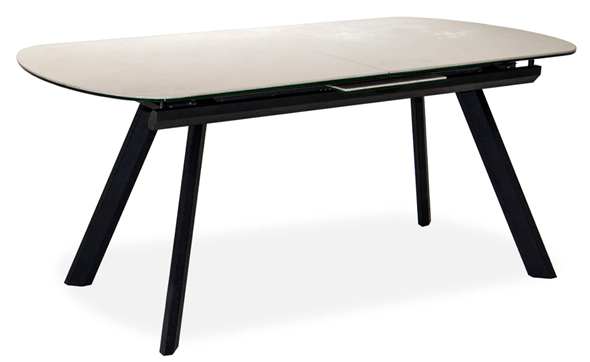 Обеденный раздвижной стол Шамони 3CQ 180х95 (Oxide Avorio/Графит) в Элисте - изображение