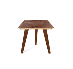 Обеденный стол SHT-TU16 (3 шт.)/ТT8 60/60 (темный орех/прозрачный лак/коричневая сепия) в Элисте