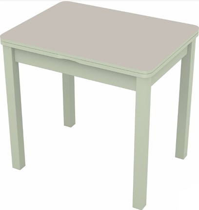 Стол раздвижной Бари дерево №8 (стекло белое/белый) в Элисте - изображение