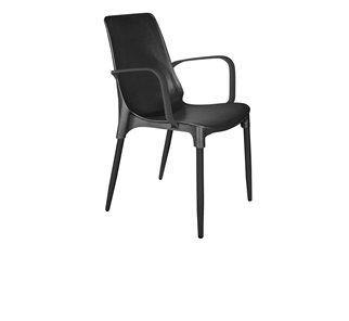 Обеденный стул SHT-ST76/S424-С (черный/черный муар) в Элисте