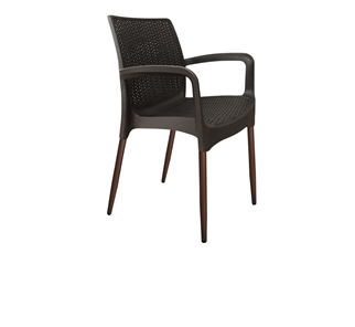 Обеденный стул SHT-ST68/S424-С (черно-коричневый/коричневый муар) в Элисте
