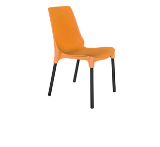Обеденный стул SHT-ST75/S424 (оранжевый/черный муар) в Элисте - предосмотр