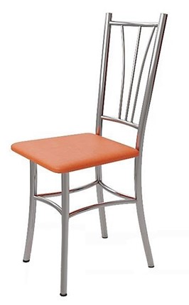 Обеденный стул "Классик 5", Рустика Оранж в Элисте - изображение