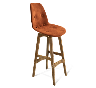 Барный стул SHT-ST29-C2 / SHT-S65 (песчаная буря/дуб брашированный коричневый) в Элисте