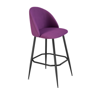 Барный стул SHT-ST35 / SHT-S148 (ягодное варенье/черный муар) в Элисте