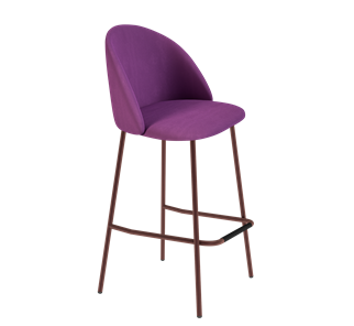 Барный стул SHT-ST35 / SHT-S29P (ягодное варенье/медный металлик) в Элисте