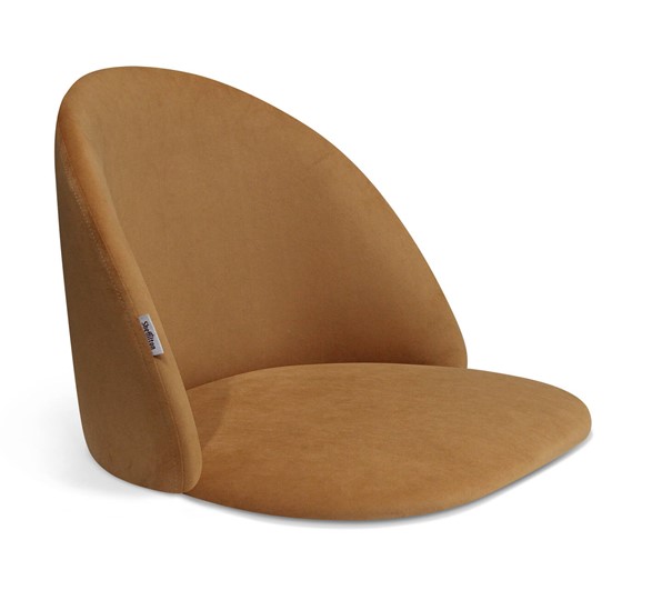 Барный стул SHT-ST35 / SHT-S65 (горчичный/дуб брашированный коричневый) в Элисте - изображение 1