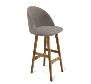 Барный стул SHT-ST35 / SHT-S65 (тростниковый сахар/дуб брашированный коричневый) в Элисте