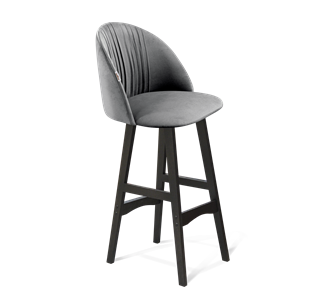 Барный стул SHT-ST35-1 / SHT-S65 (угольно-серый/венге) в Элисте
