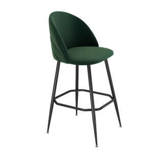 Барный стул SHT-ST35-2 / SHT-S148 (лиственно-зеленый/черный муар) в Элисте