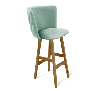 Барный стул SHT-ST36-3 / SHT-S65 (нежная мята/светлый орех) в Элисте