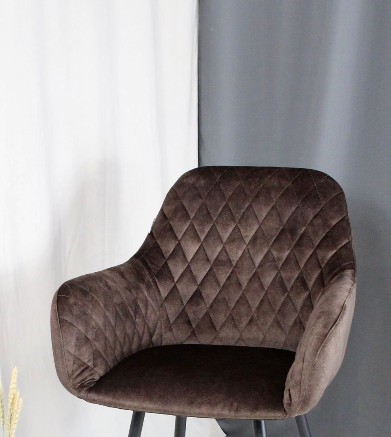 Барный стул SHT-ST38 / SHT-S65 (кофейный трюфель/дуб брашированный коричневый) в Элисте - изображение 8