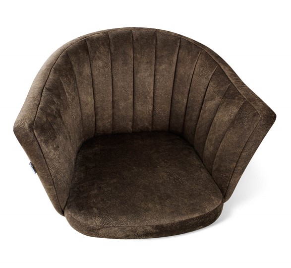 Барный стул SHT-ST42-1 / SHT-S92 (кофейный трюфель/браш.коричневый/черный муар) в Элисте - изображение 4