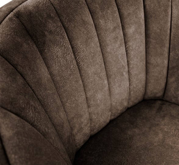 Барный стул SHT-ST42-1 / SHT-S92 (кофейный трюфель/браш.коричневый/черный муар) в Элисте - изображение 6