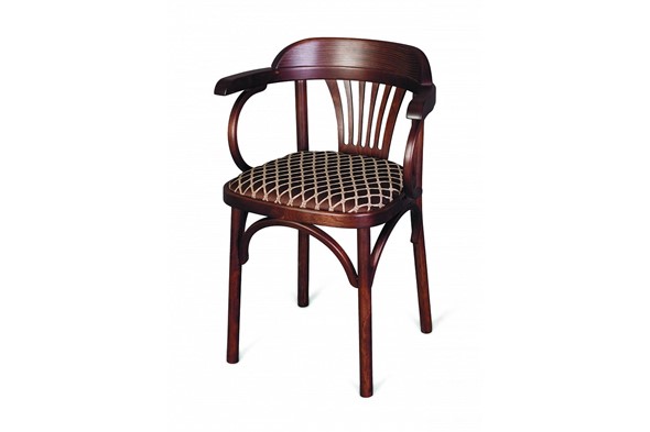 Обеденный стул Венский мягкий (темный тон) в Элисте - изображение