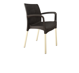 Обеденный стул SHT-ST68/S424 (черно-коричневый/ваниль) в Элисте