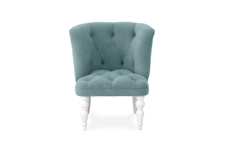 Кресло Бриджит мятный ножки белые в Элисте - изображение 1