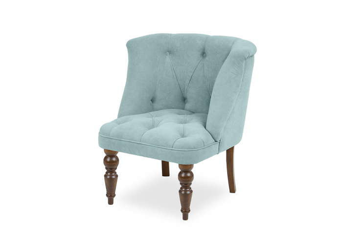 Мягкое кресло Бриджит мятный ножки коричневые в Элисте - изображение 5