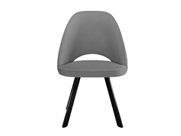 Обеденный стул 228 Поворотный, Микровелюр серый / опоры черные в Элисте - предосмотр 1