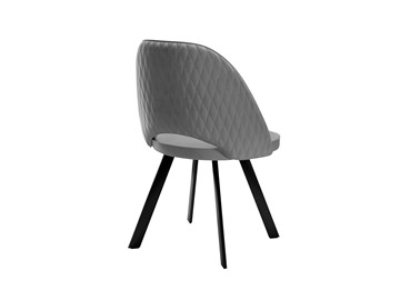 Обеденный стул 228 Поворотный, Микровелюр серый / опоры черные в Элисте - предосмотр 2
