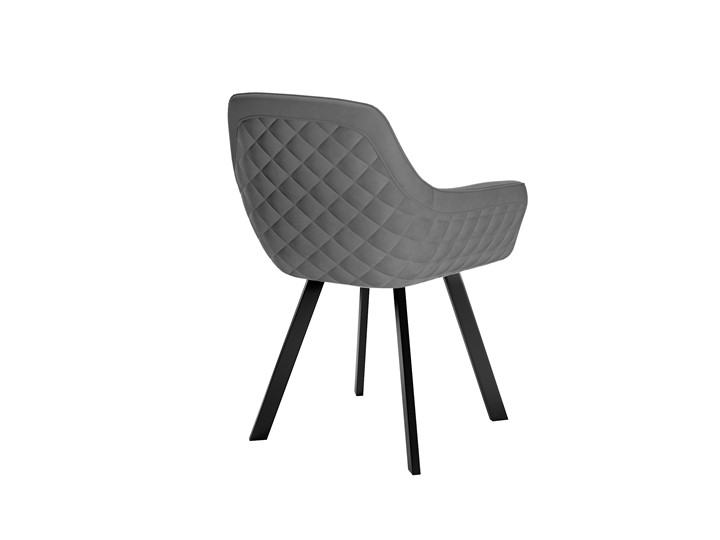 Обеденный стул 248 Поворотный, Микровелюр Z28 Темно-серый/черный в Элисте - изображение 2