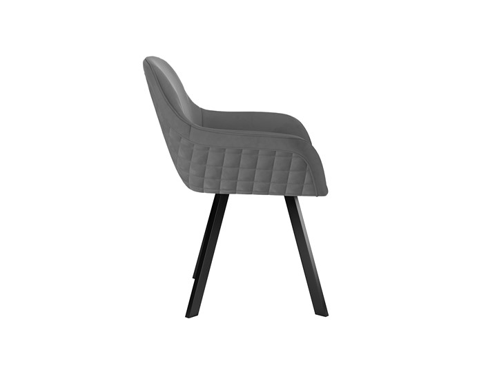 Обеденный стул 248 Поворотный, Микровелюр Z28 Темно-серый/черный в Элисте - изображение 3