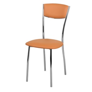 Кухонный стул Амарант СРП-189 Люкс Экотекс оранжевый в Элисте - предосмотр
