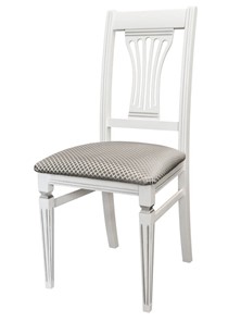 Обеденный стул Анри (белый-серебро, Атина серебро) в Элисте - предосмотр