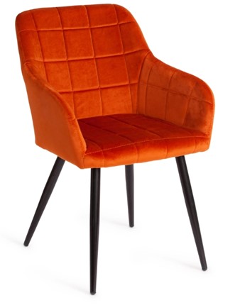 Обеденный стул BEATA (mod. 8266) 56х60х82 рыжий/черный, G062-24 в Элисте - изображение