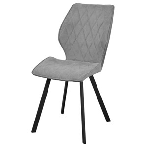 Обеденный стул Челси СРП-038 серый/черный в Элисте
